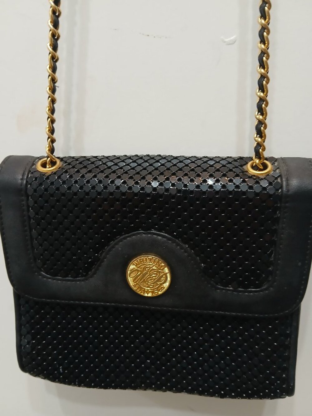 Whiting&Davis Rare Vintage Bag🖤